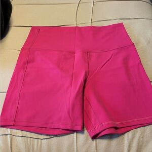 Lululemon Athletica Sonic Pink Bike Shorts